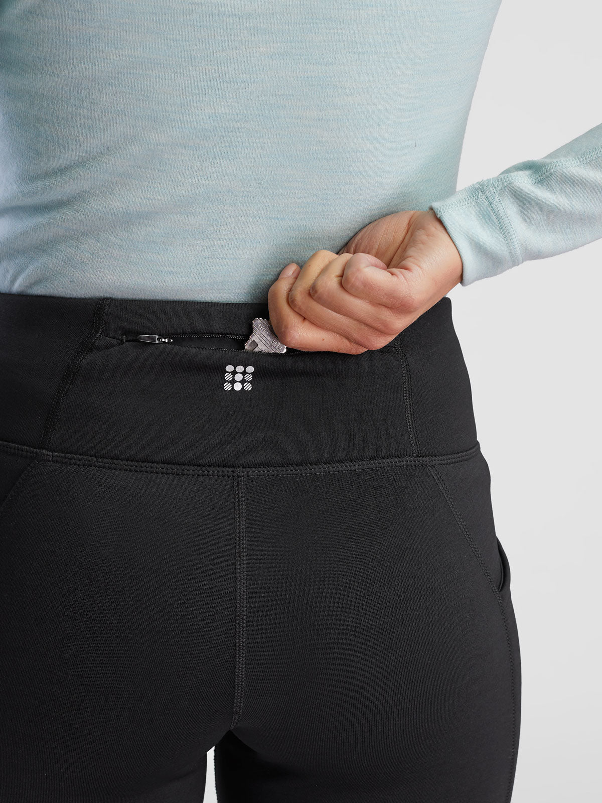 Crash Polartec® Fleece Lined Flare Pants - Solid
