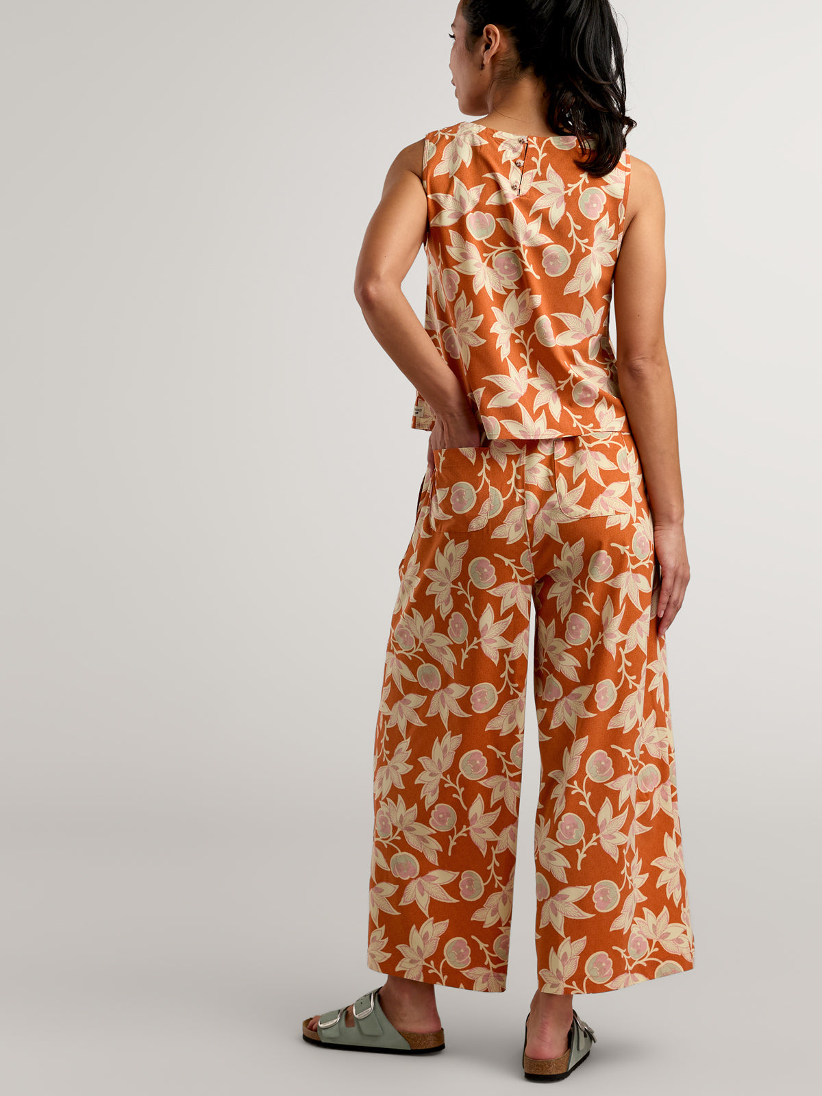 Crusher Wide Leg Pants
