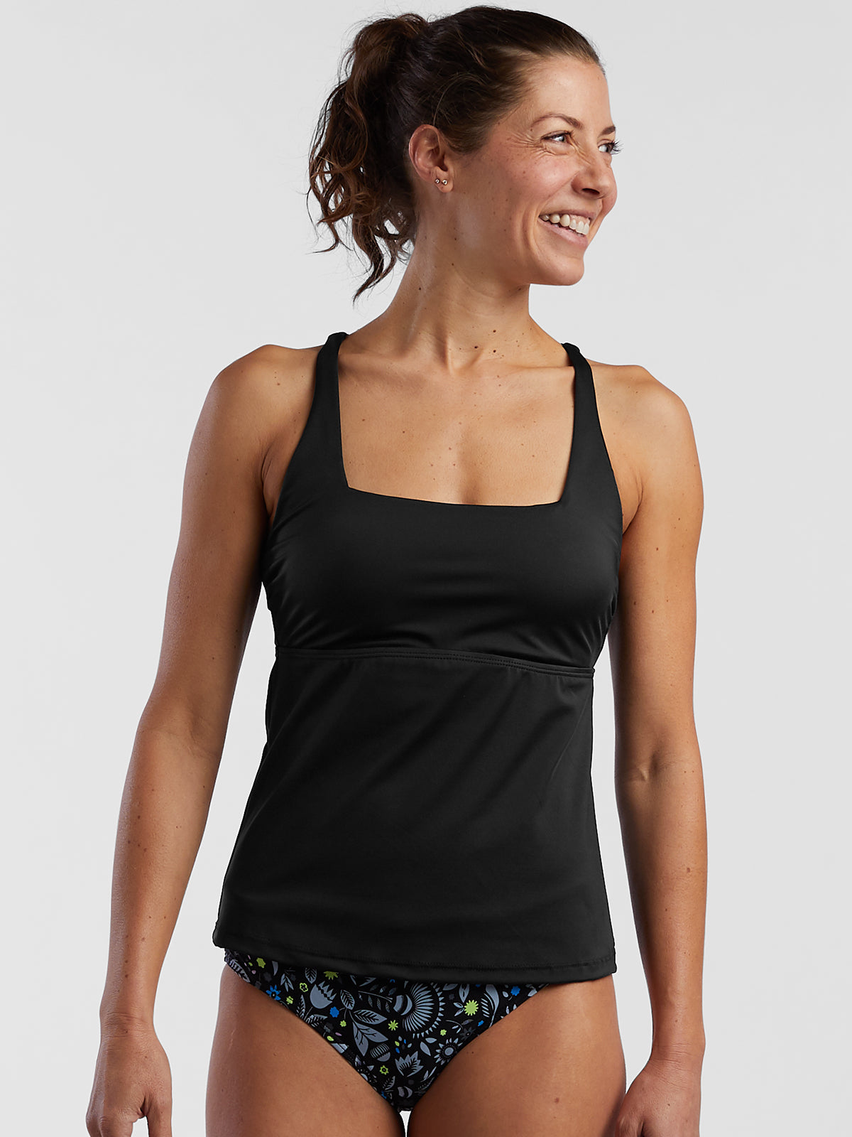 Hana Tankini Top - Solid