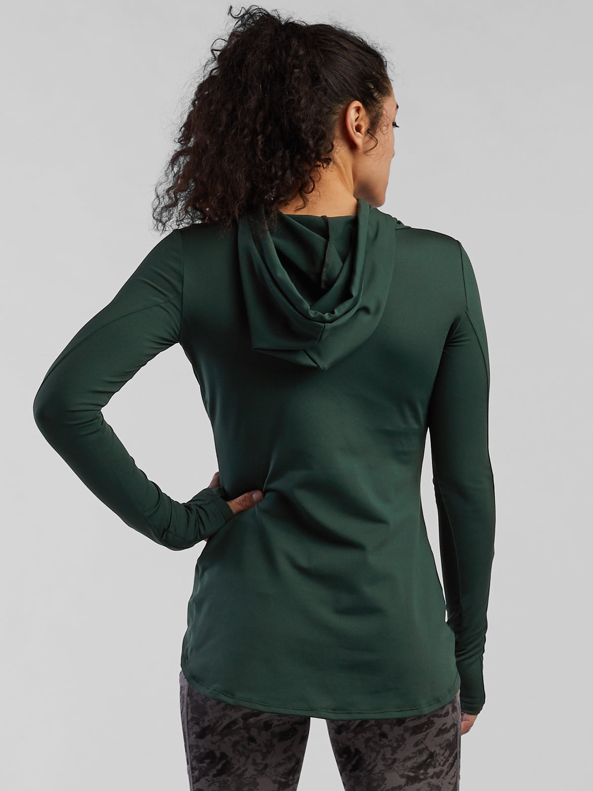 Benitoite High Low Jacket