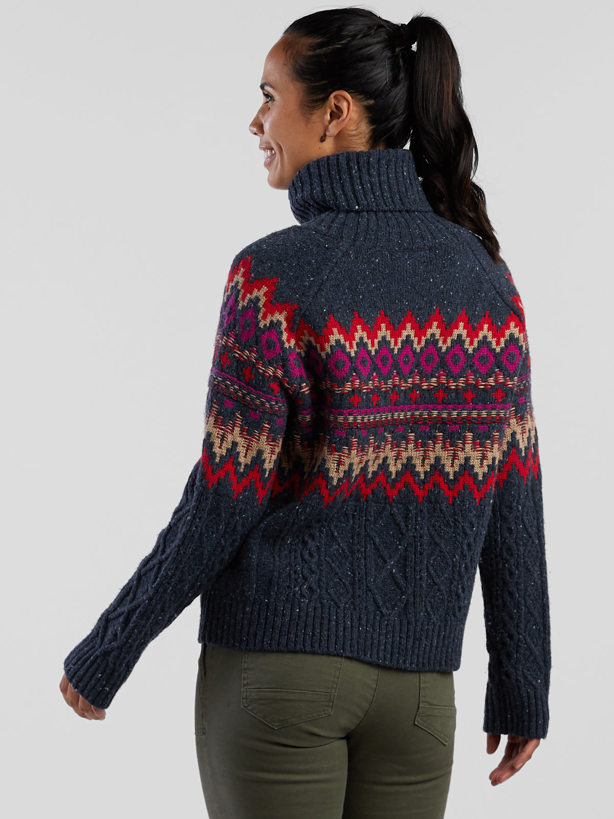 Bluebird Turtleneck Sweater