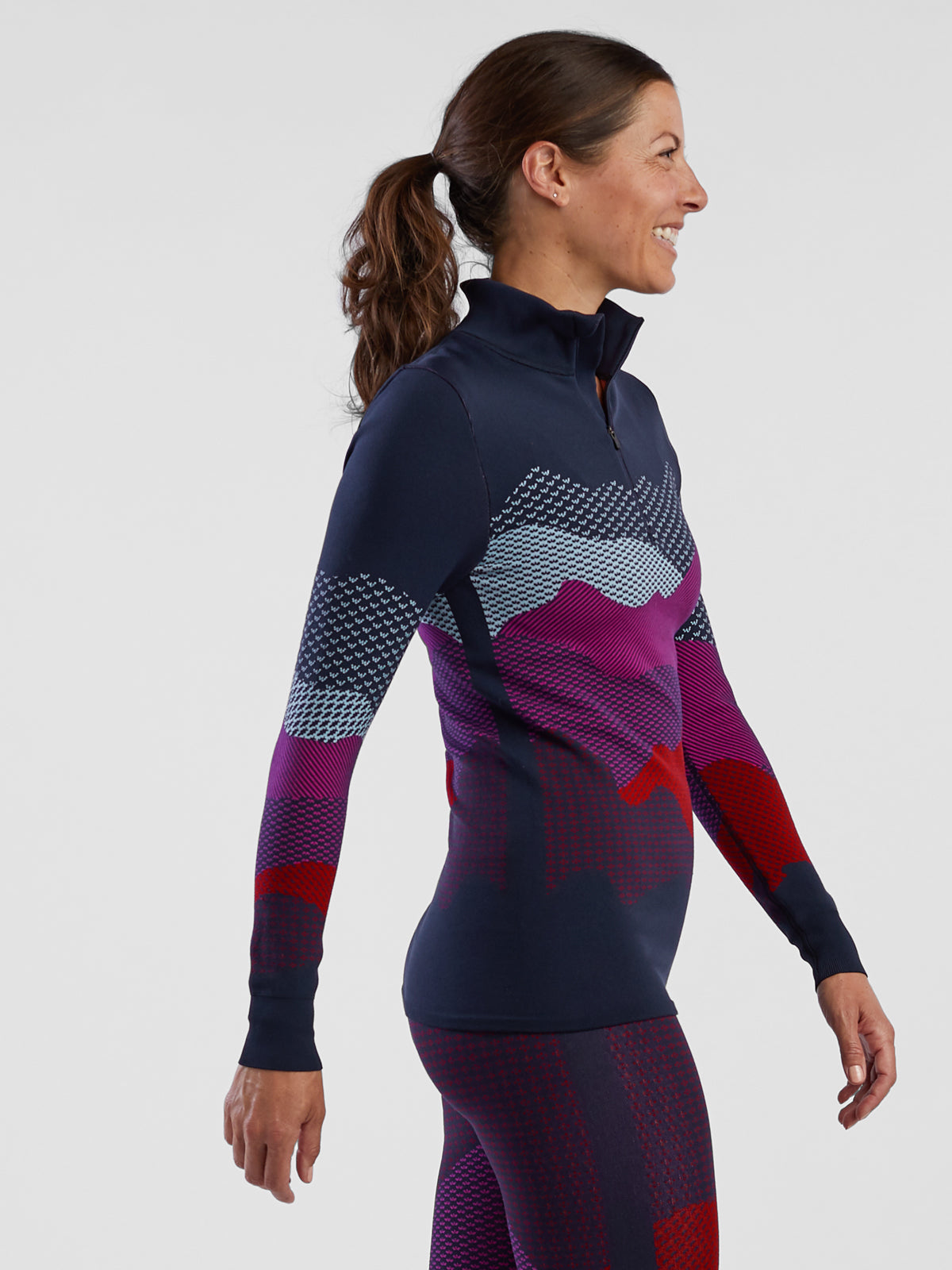 Karine 1/4 Zip Seamless Top