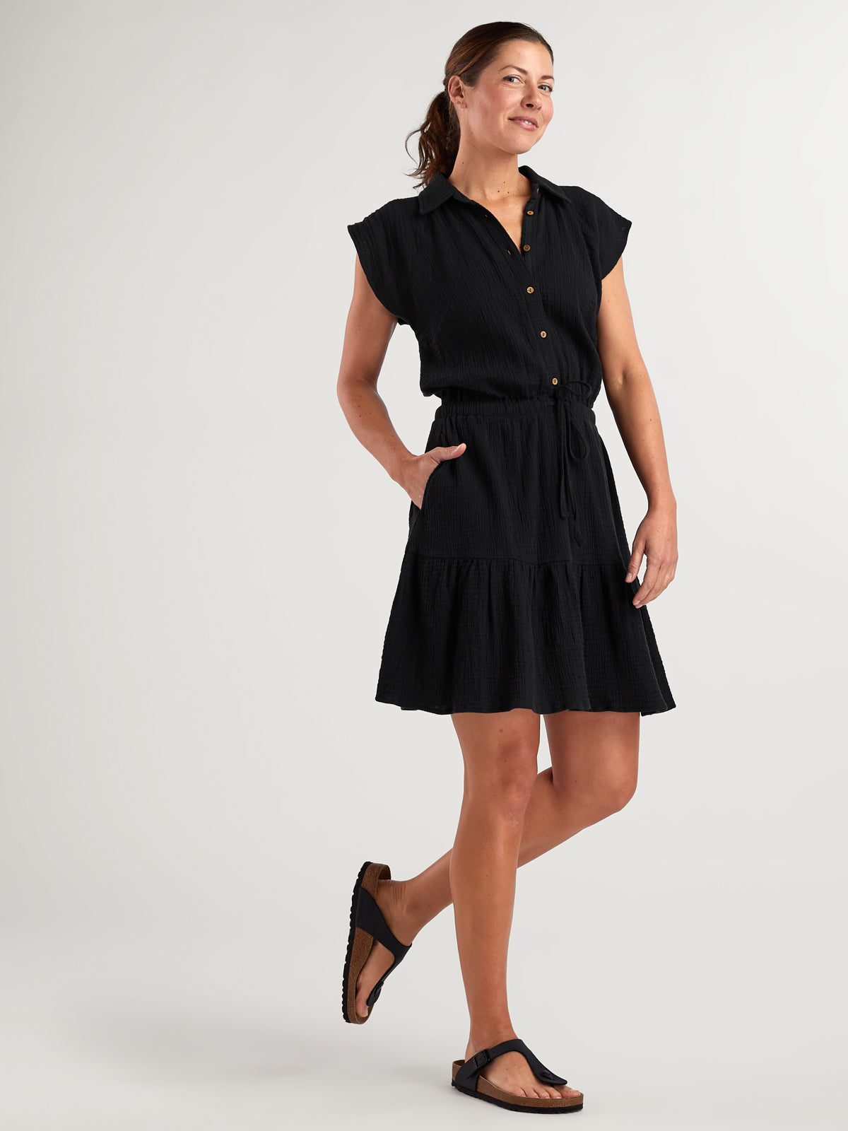 Alex Double Gauze Dress