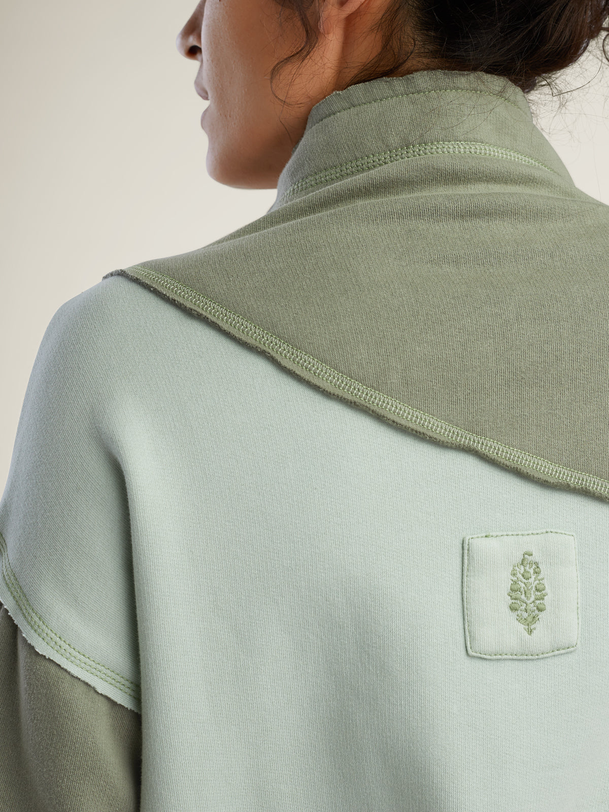Homestretch Mock Neck Sweatshirt