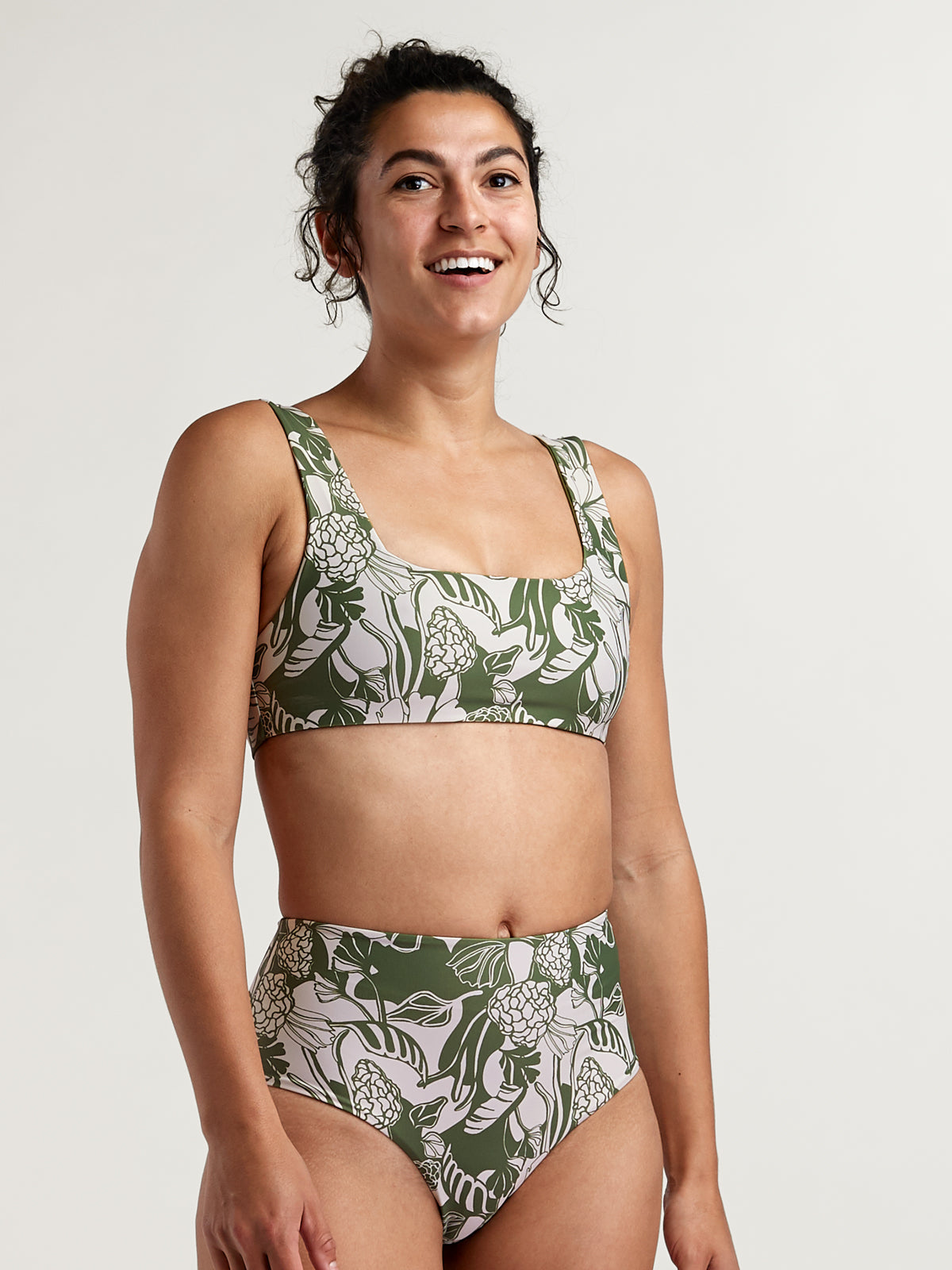 Eden Bikini Top - Olive You