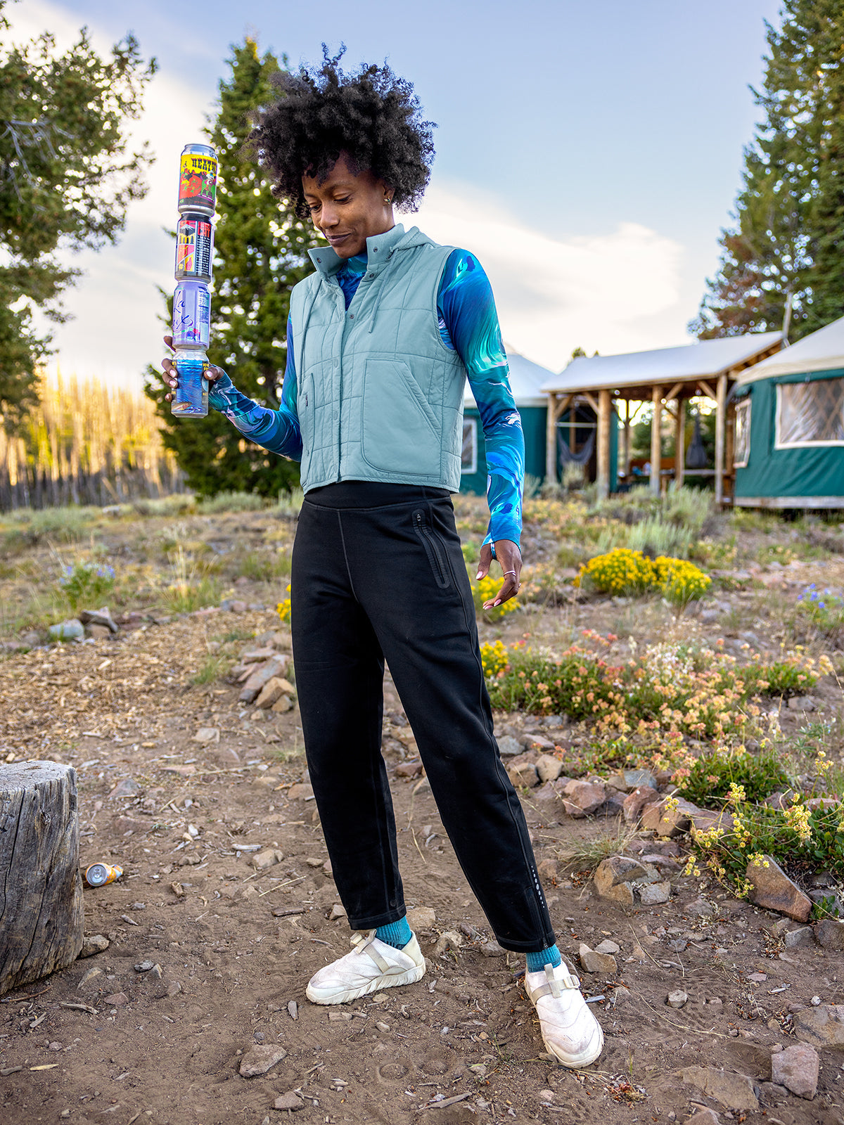 Crash Fleece Lined Barrel Pants