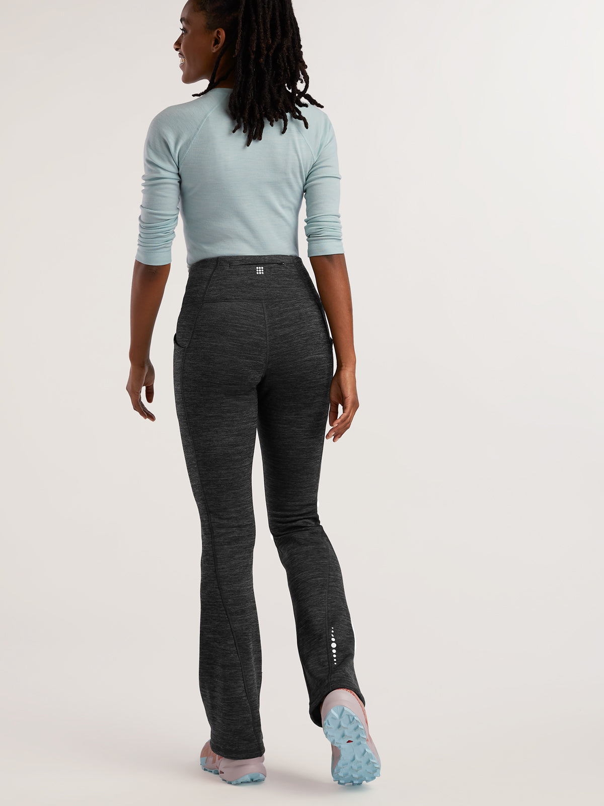 Crash Fleece Lined Flare Pants - Petite