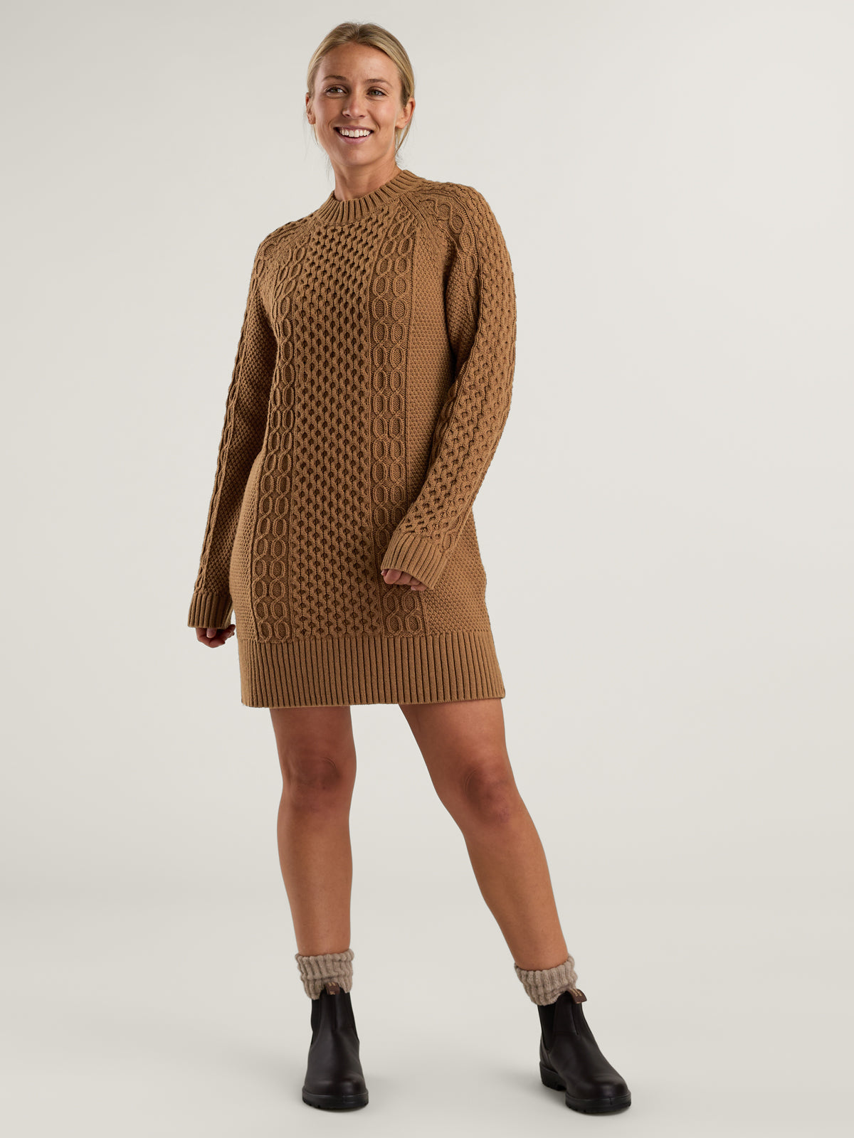 Serpentine Sweater Dress