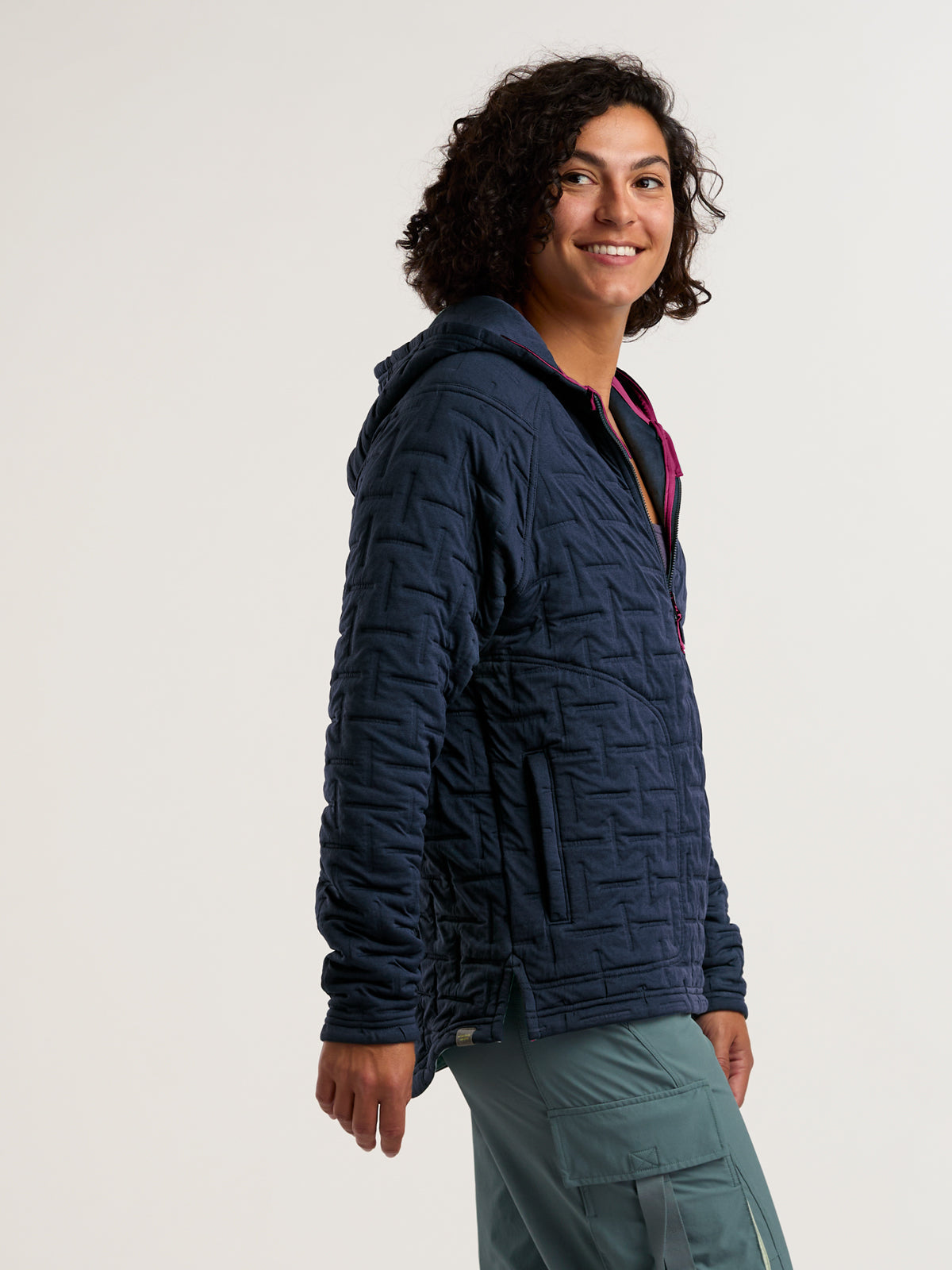 Outta Range Quilted Hoodie