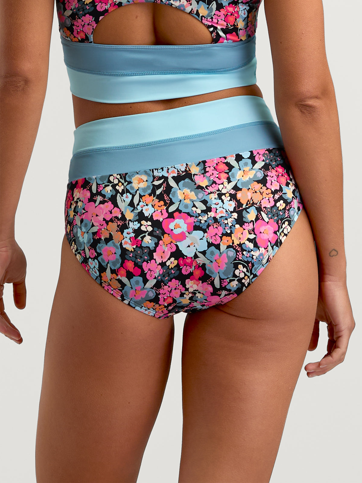 Colorblock Bikini Bottom