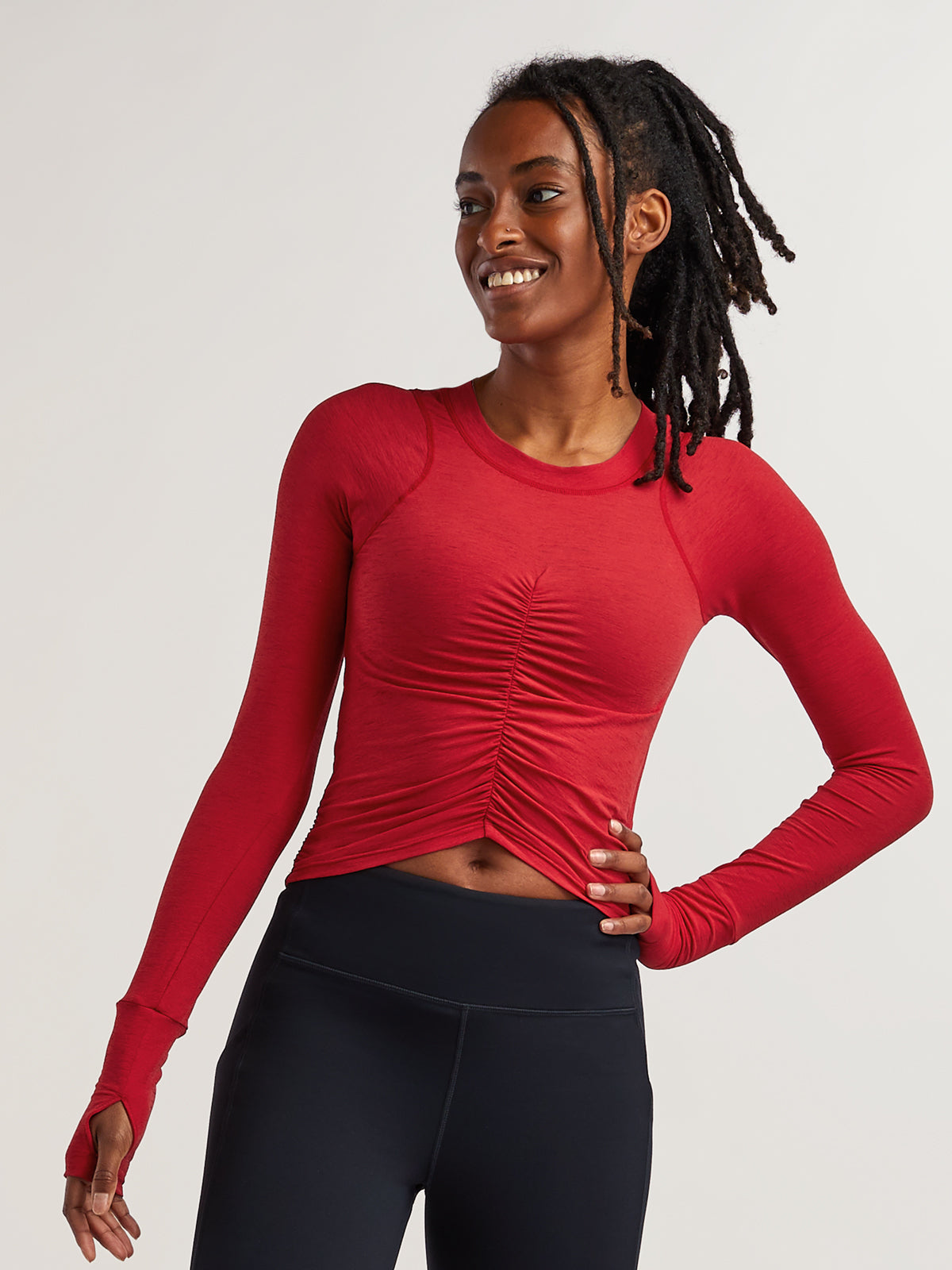 Tempo Ruched Long Sleeve