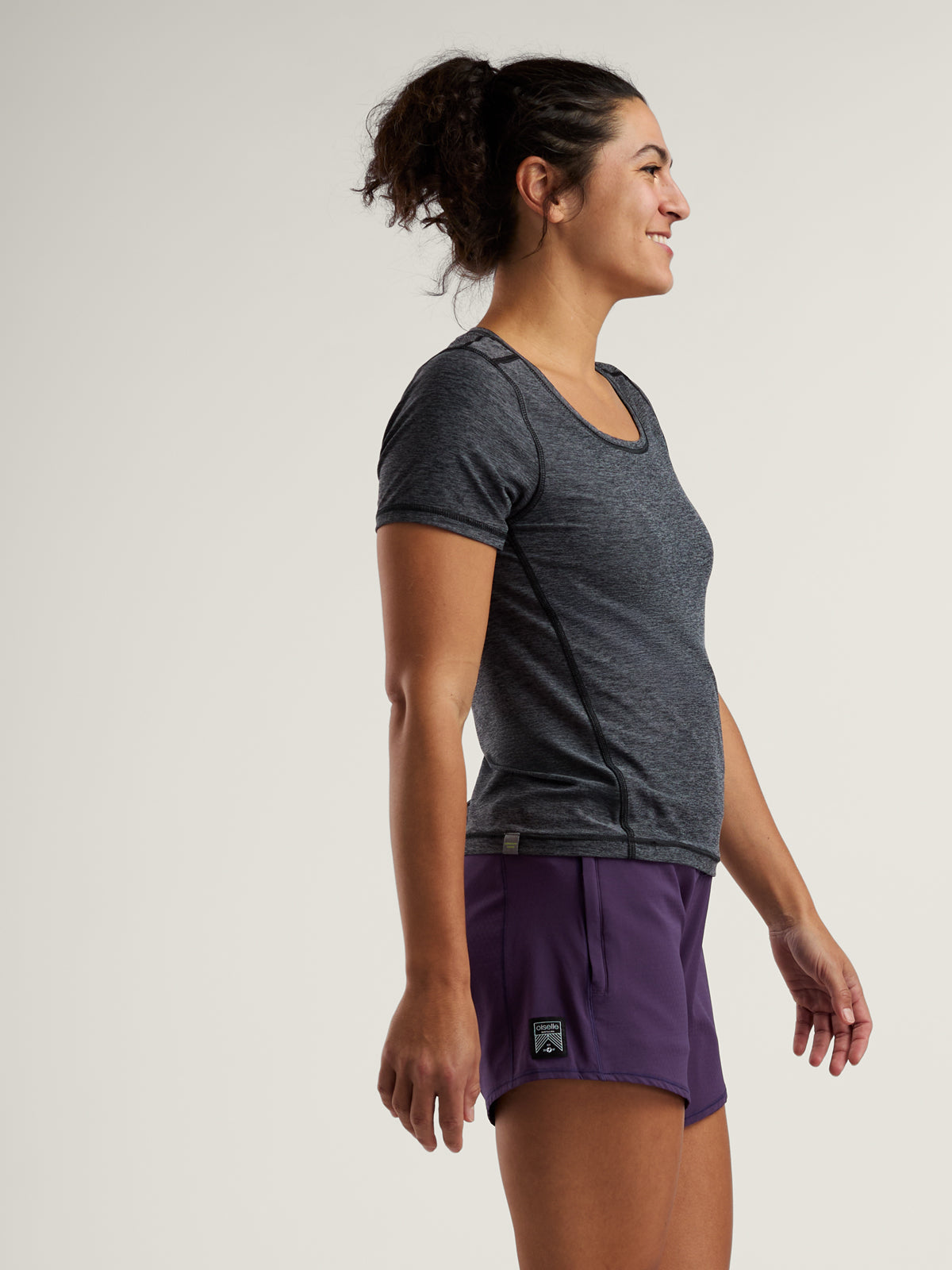 Grace Scoop Short Sleeve Top