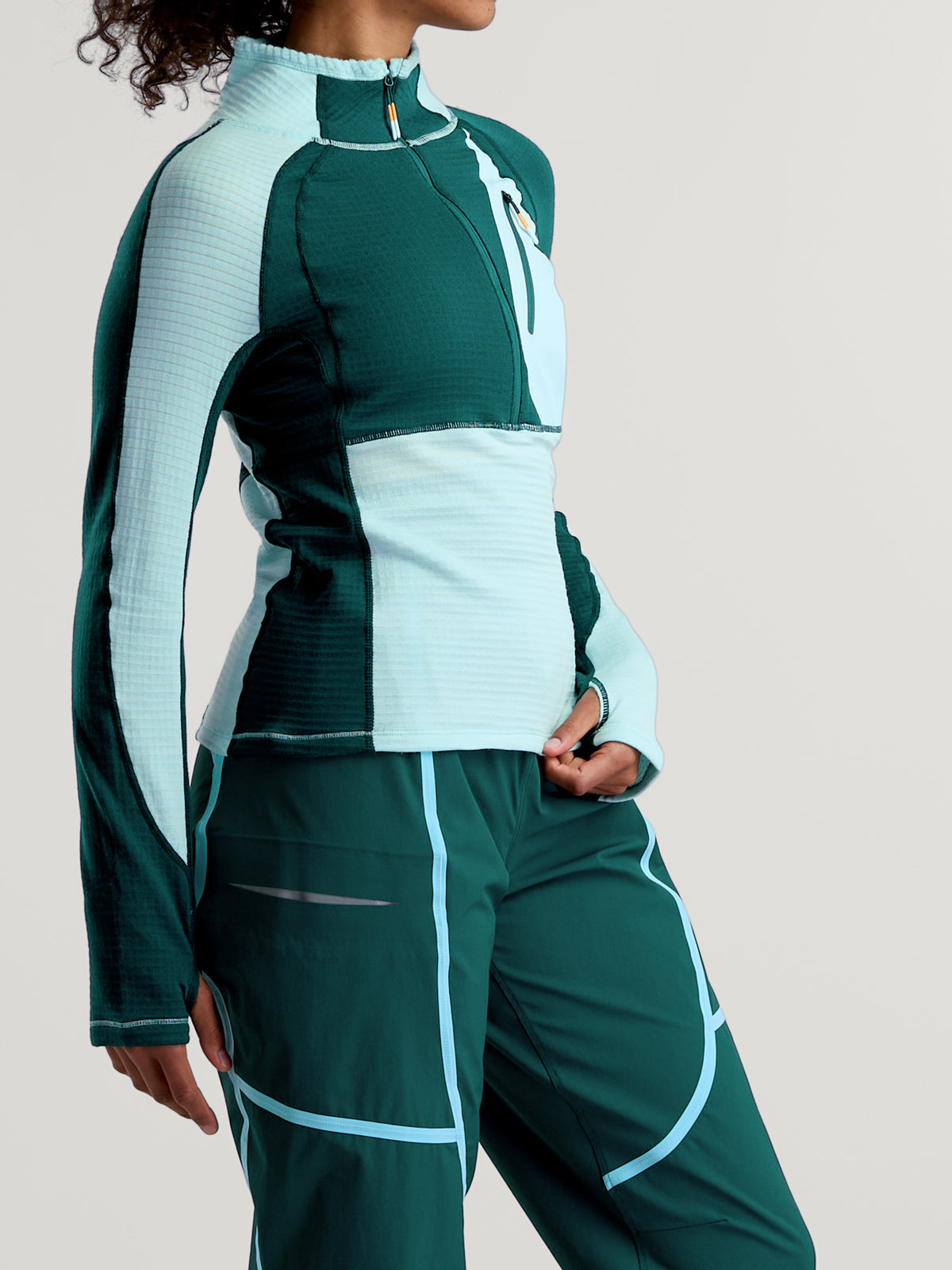 Joytrek Grid Fleece 1/2 Zip