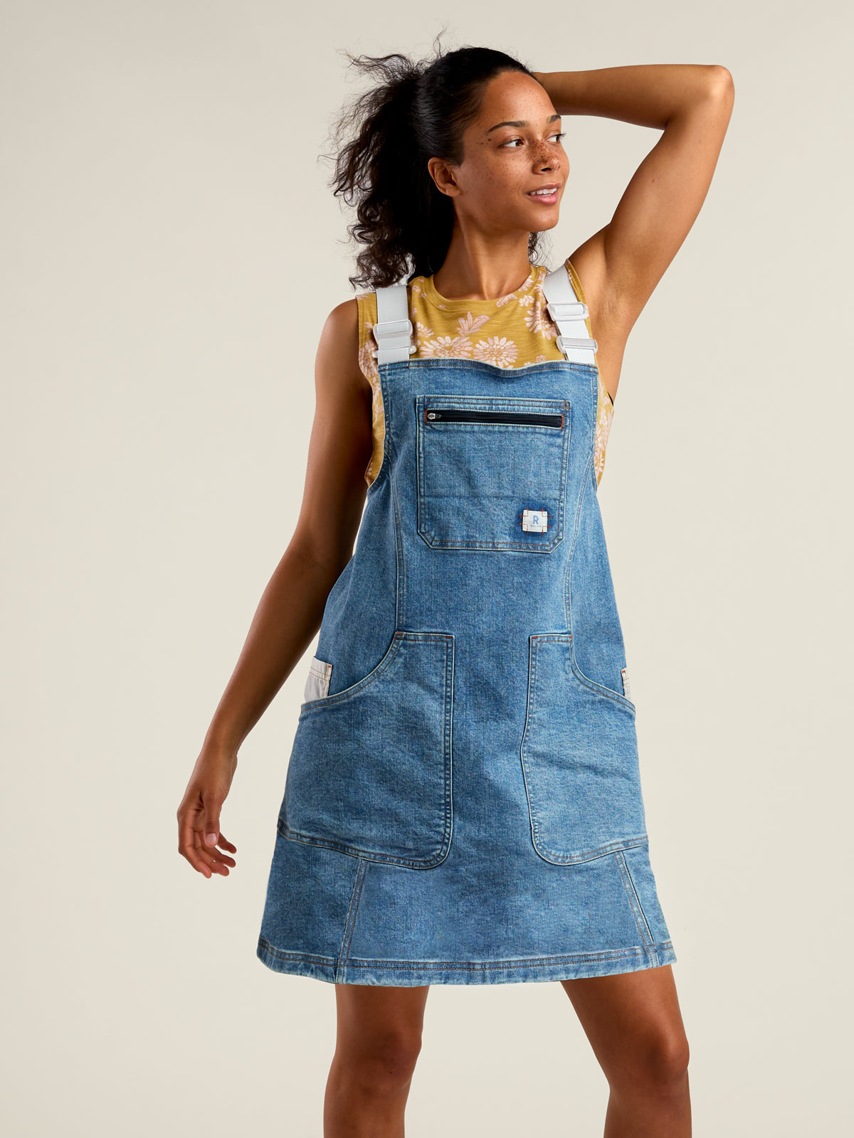 Arvo Jean Overall Dress