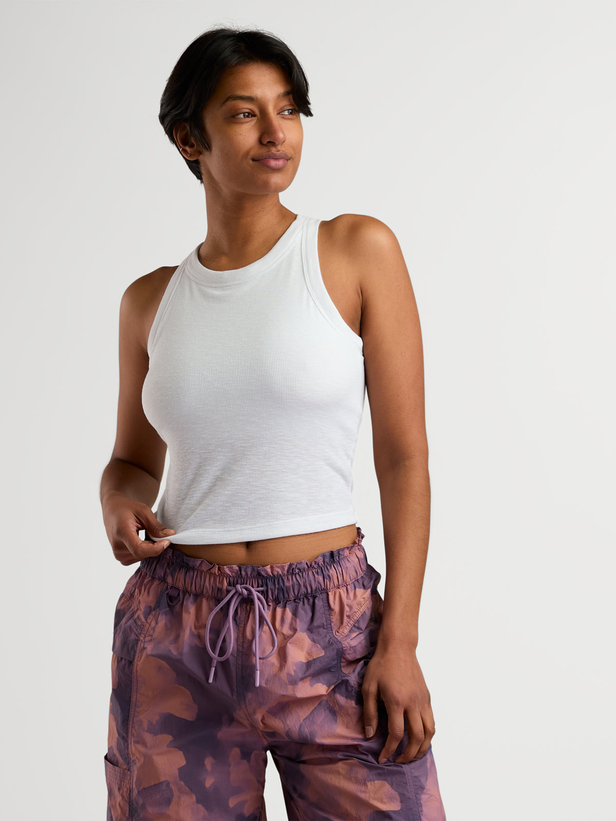 Headlands Ribbed Bra Top - D/DD