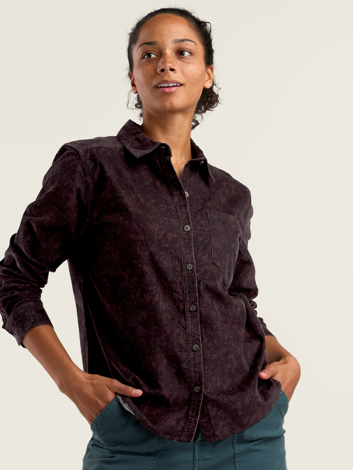Cattail Cord Long Sleeve Shirt