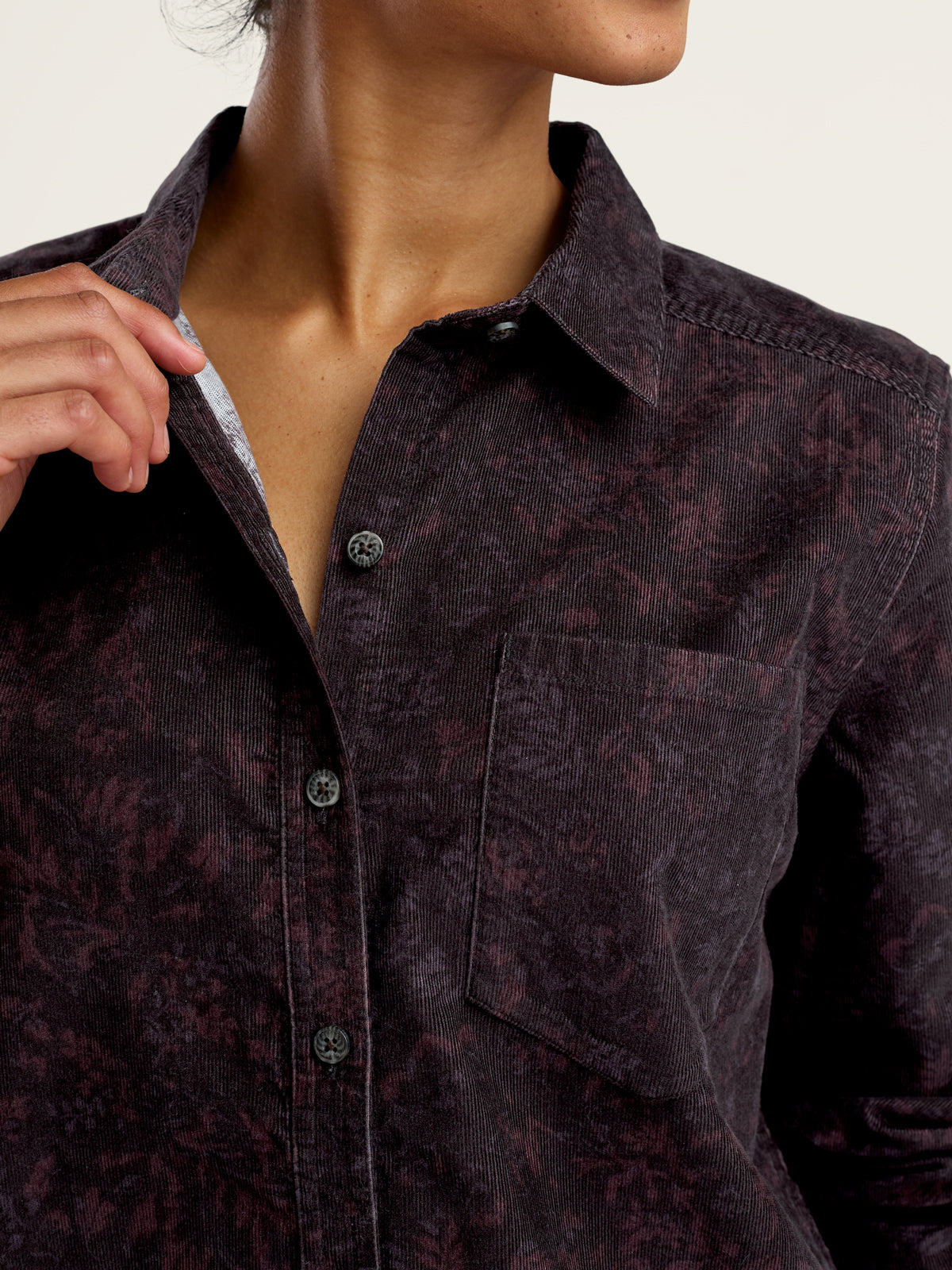 Cattail Cord Long Sleeve Shirt