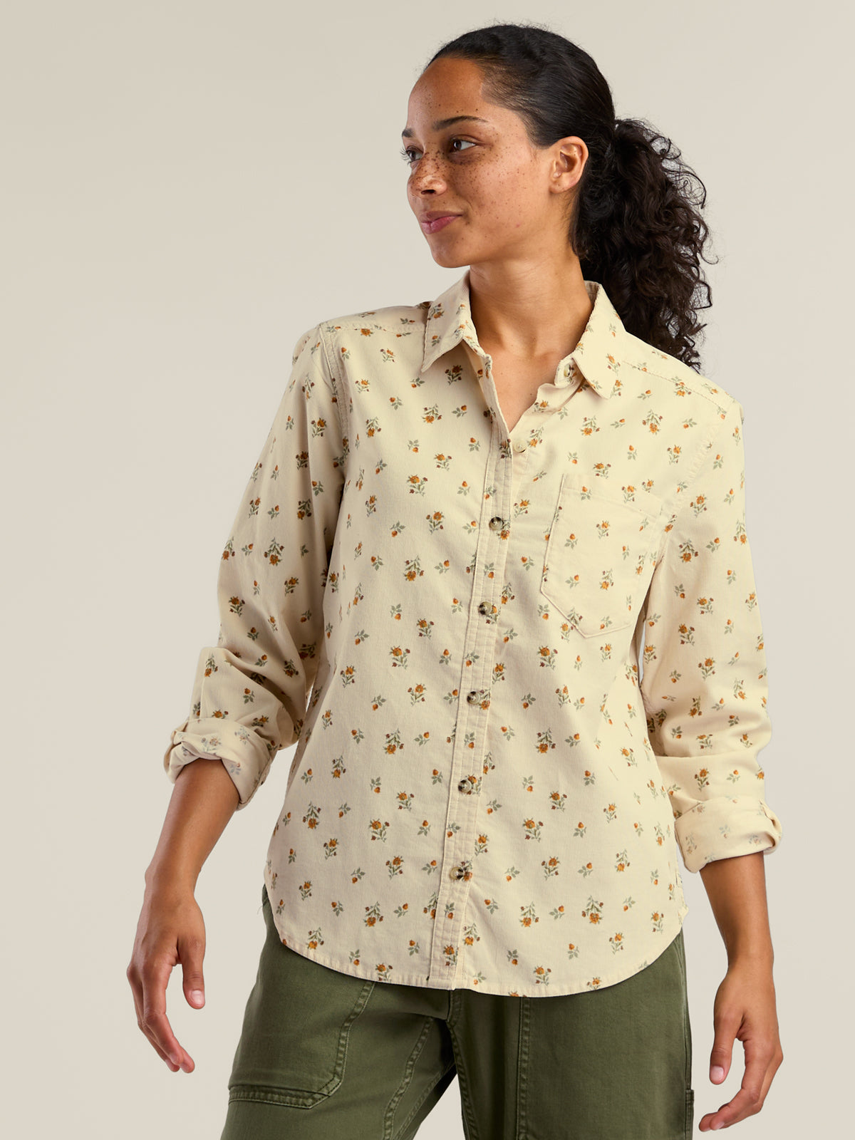 Cattail Cord Long Sleeve Shirt