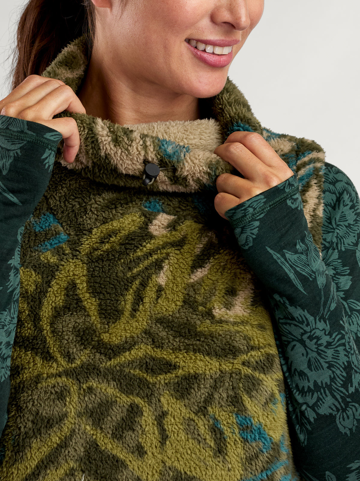 Flume Fleece Tunic Dress