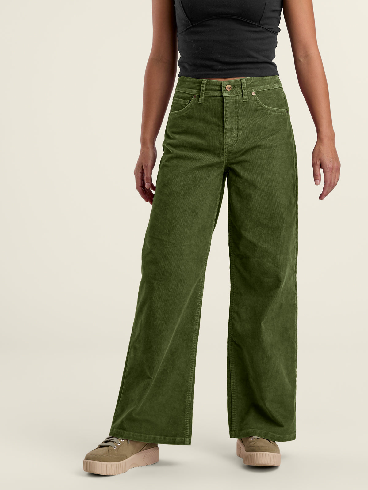 Miraculous Wide Leg Corduroy Pants