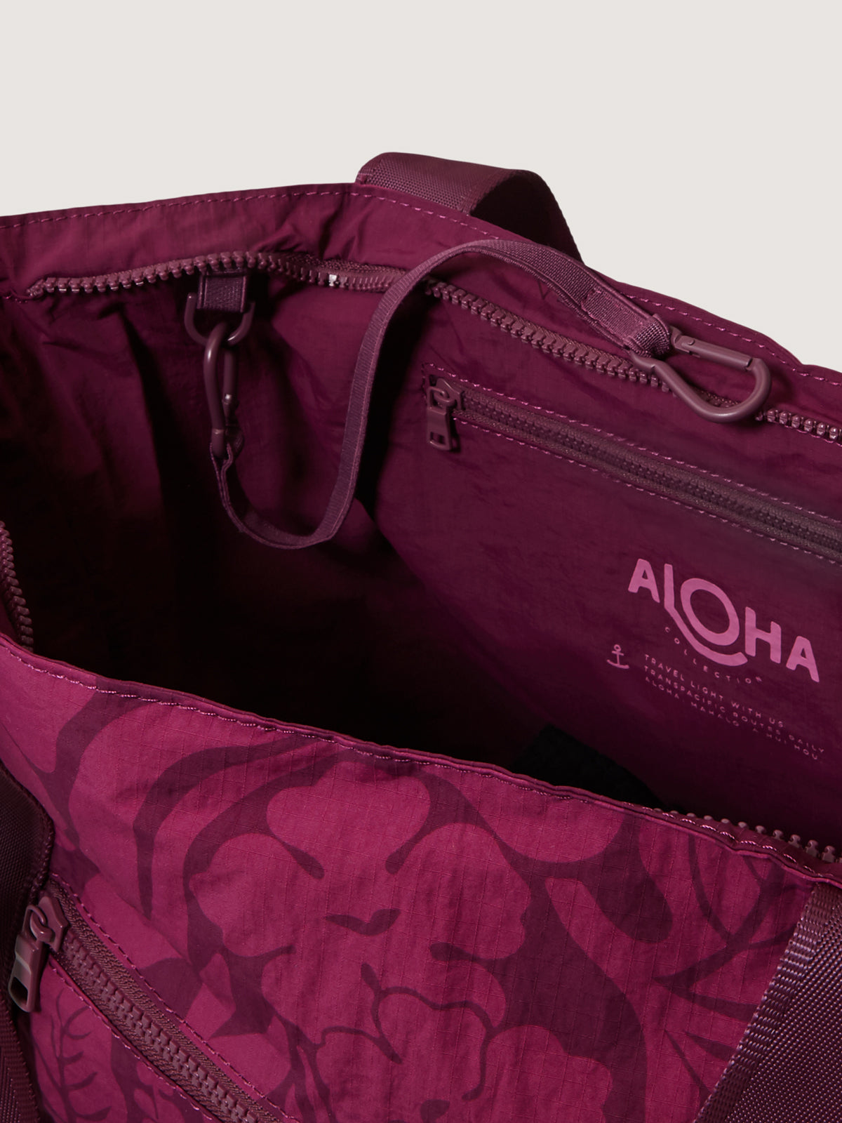 Nylon Zipper Tote