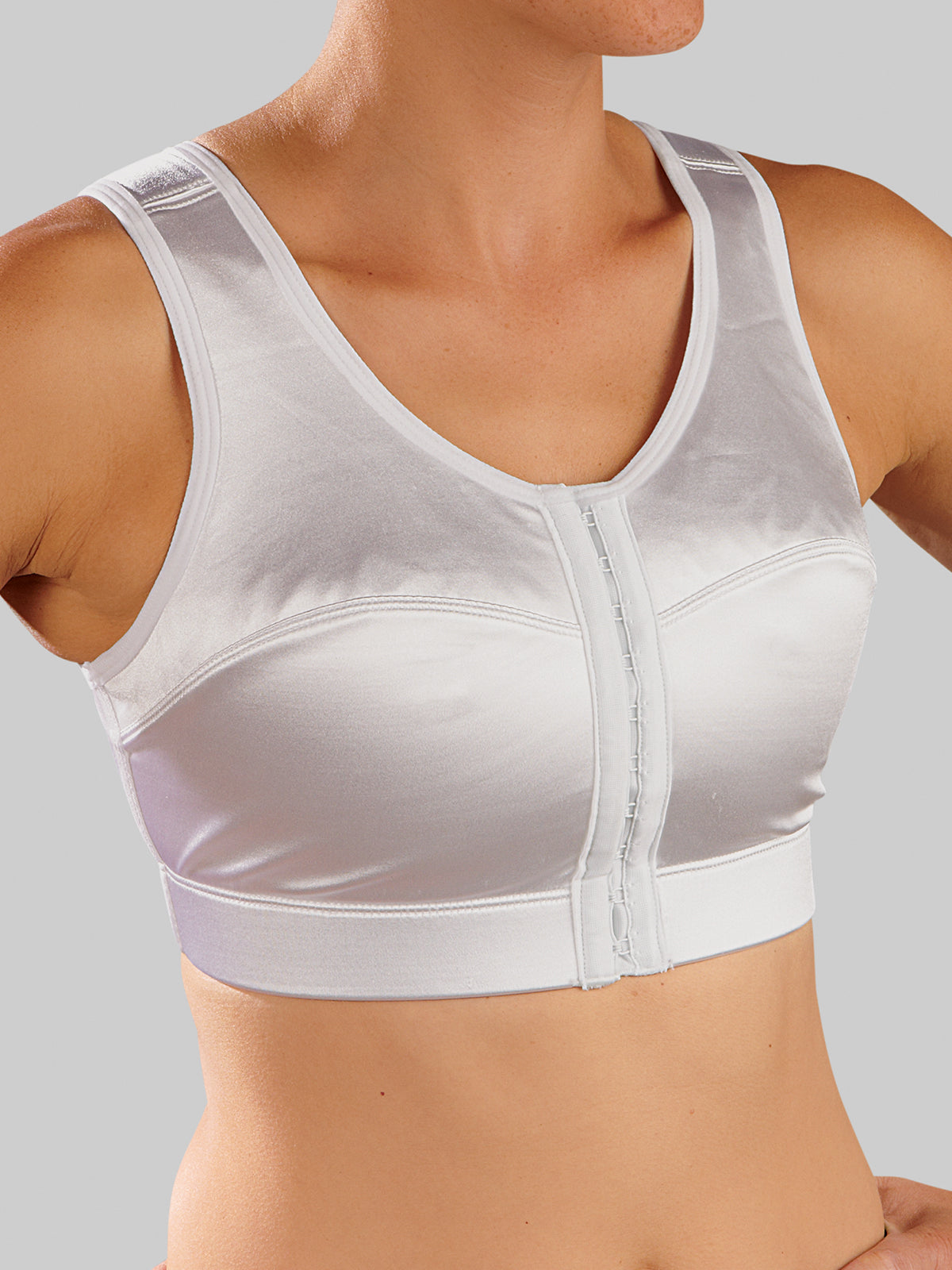 The Last Resort Front Close Sports Bra