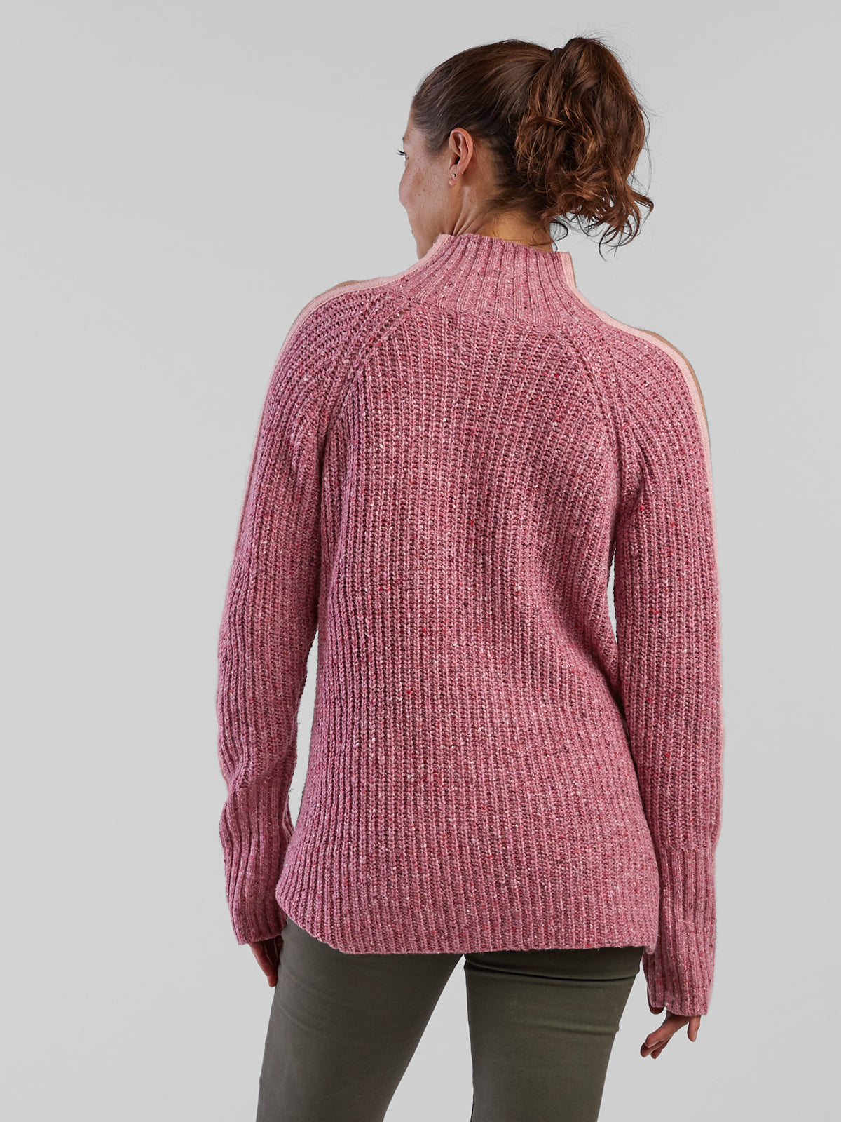 Snowcat 1/4 Zip Long Sweater