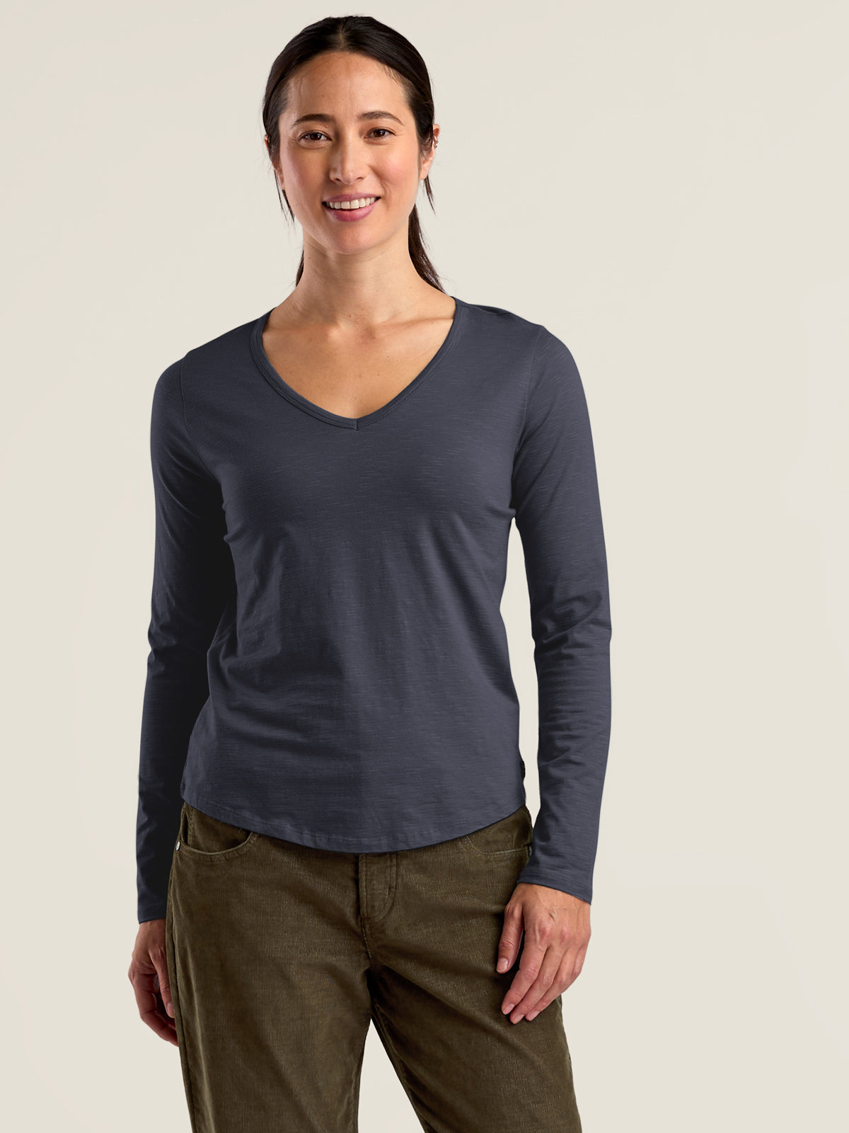 Samba V Neck Long Sleeve