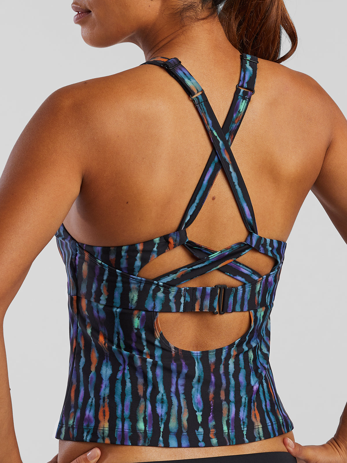 High Line Underwire Tankini Top - Supernova