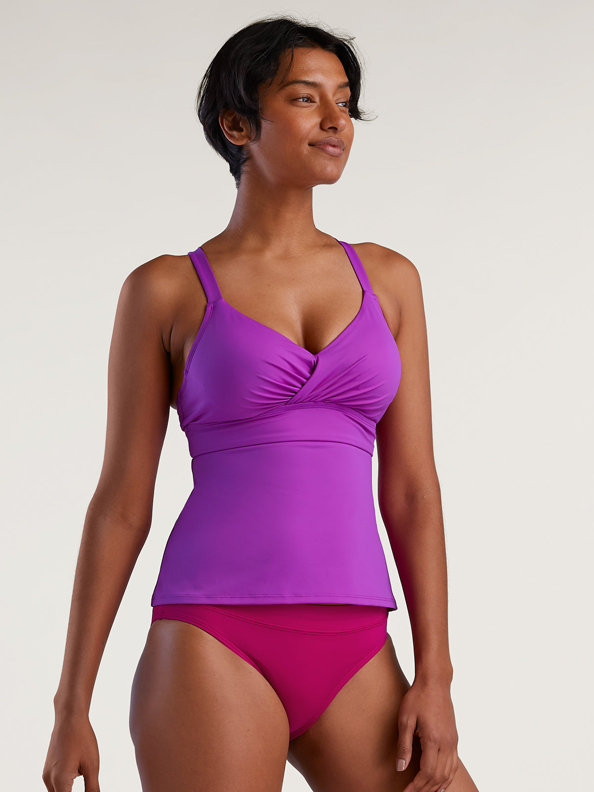 Metis Underwire Tankini Top - Solid