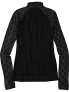 Wonder Woman 1/4 Zip Long Sleeve Top - Print all-groups