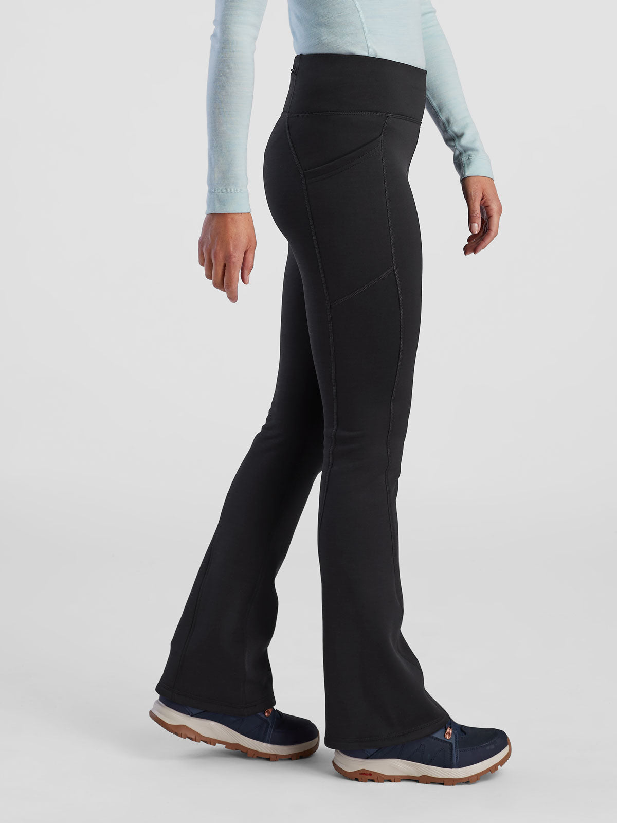 Crash Polartec® Fleece Lined Flare Pants - Solid