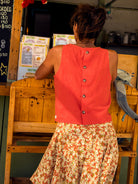 Baja Button Back Tank Top all-groups