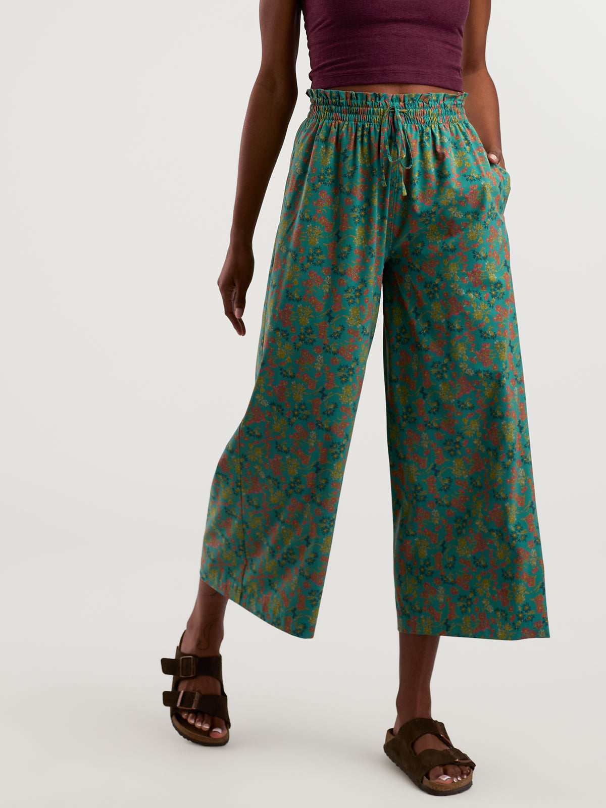 Crusher Wide Leg Pants