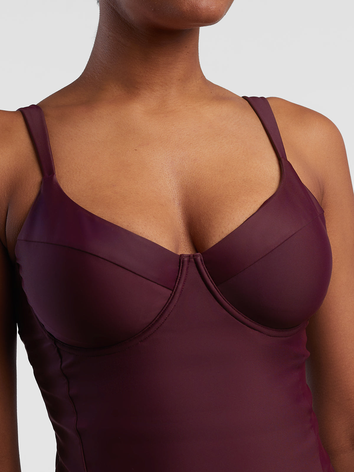 Bodacious 2.0 Underwire Tankini Top - Solid