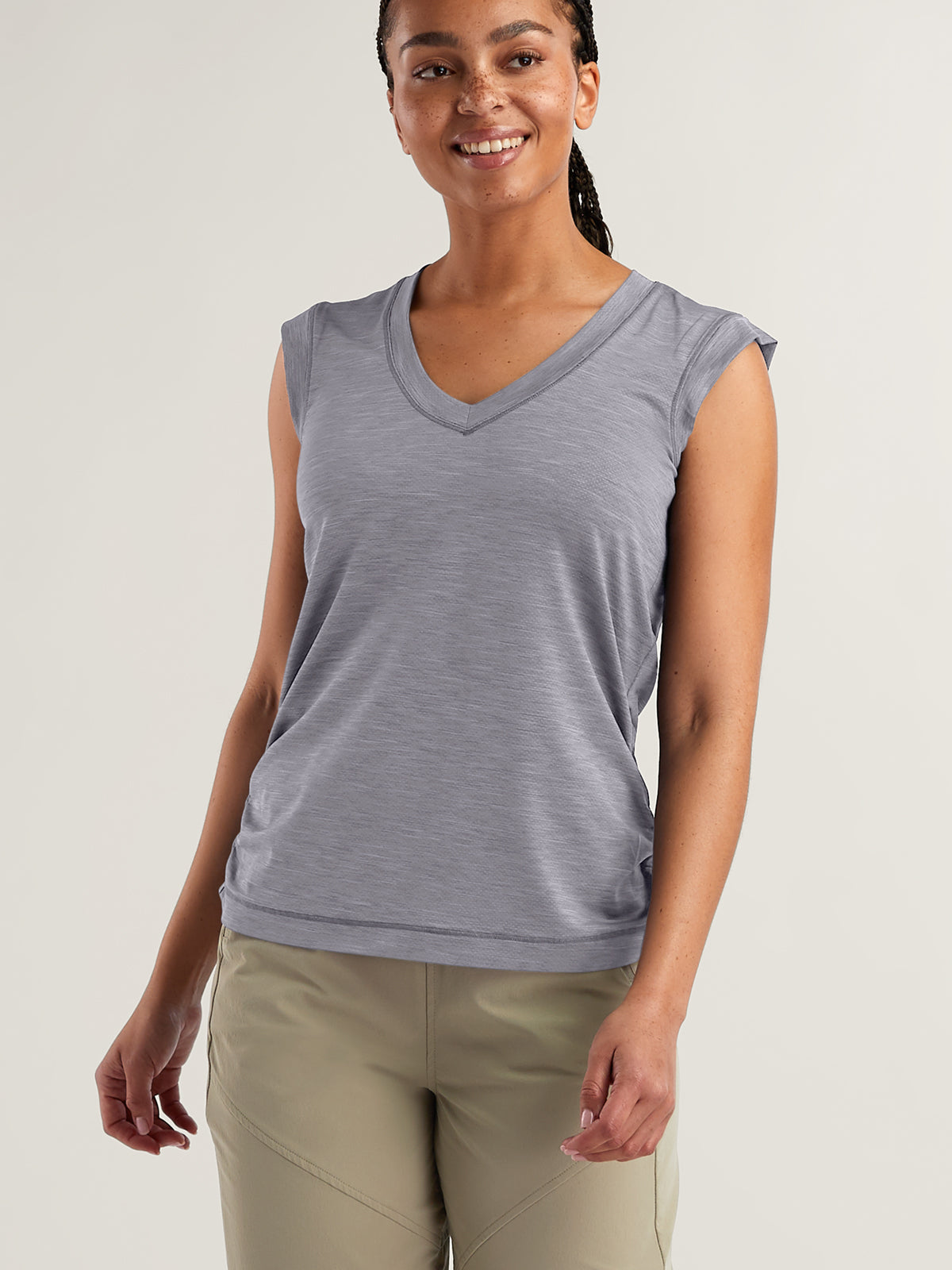 Solar Flair V Neck Tank Top