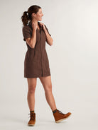 Wren Utility Short Sleeve Shirt Dress - Petite