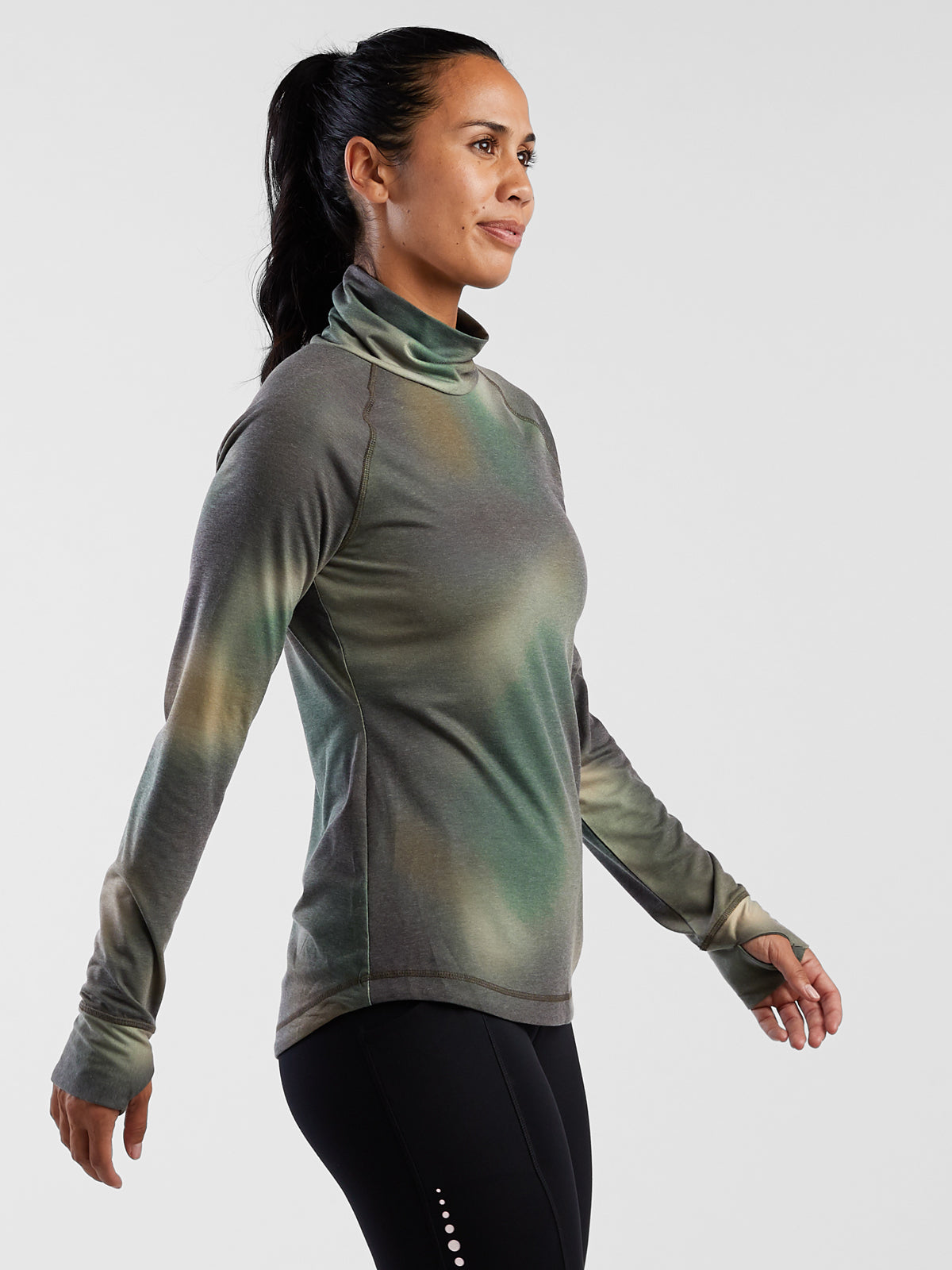 Gamut Long Sleeve Turtleneck Top