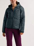 Diamond Quilted Bomber Hoodie Jacket