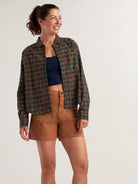 Plaiditude Cropped Shirt