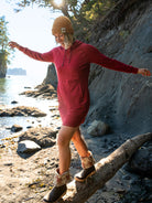 Hibernation Raglan Hoodie Dress all-groups
