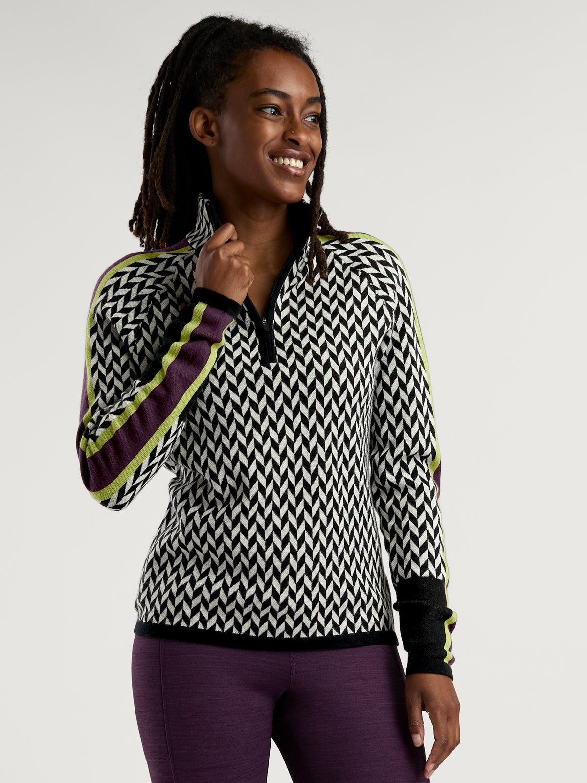 Super Power 1/4 Zip Sweater
