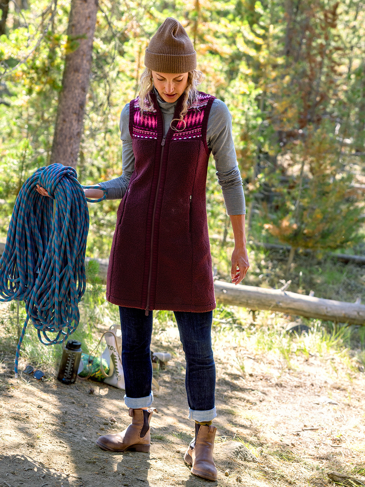 Krimson Klover Black Heart Vest Dress – Title Nine