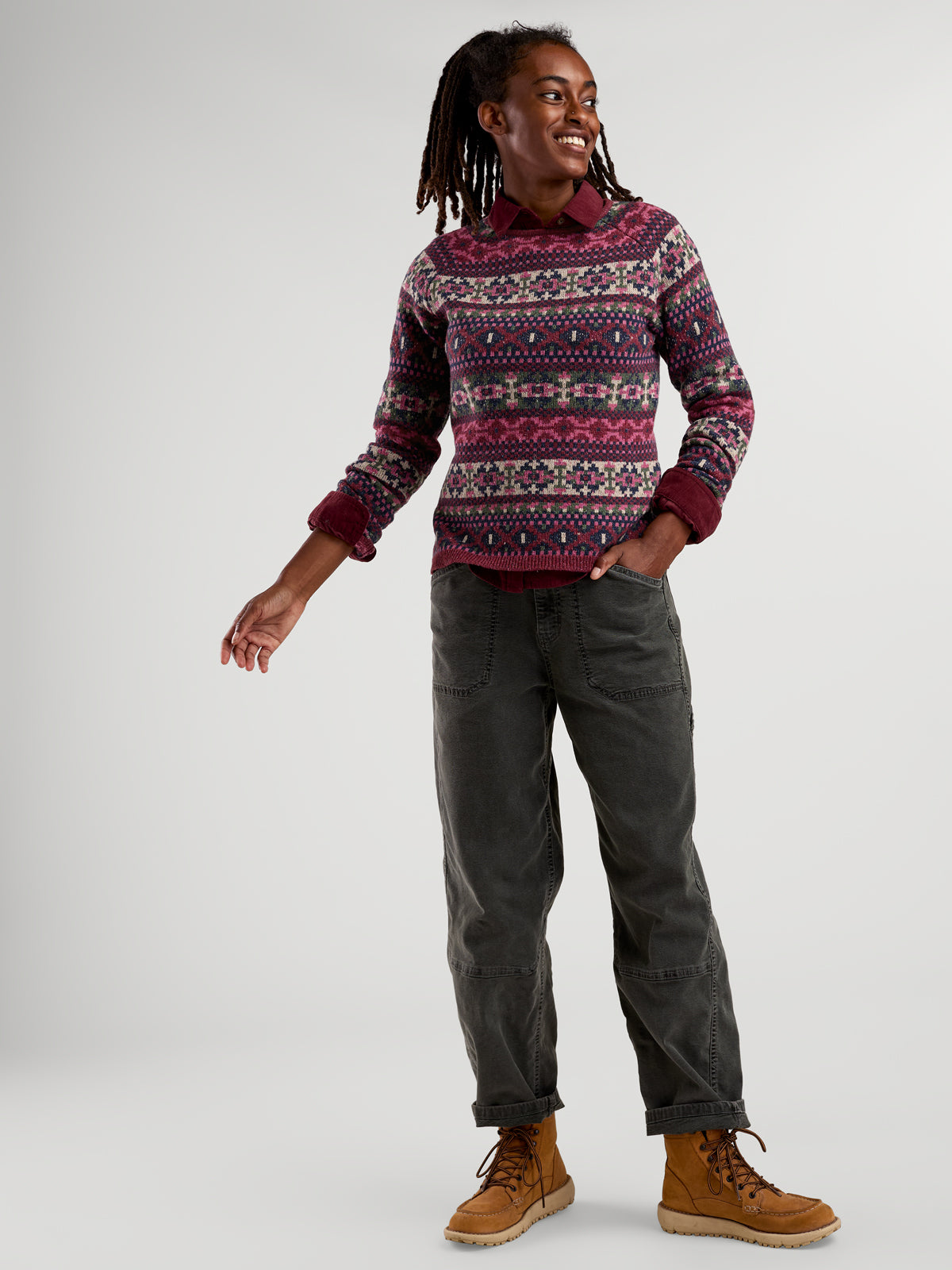 Women's Wool Ski Sweater: Por Vida – Title Nine