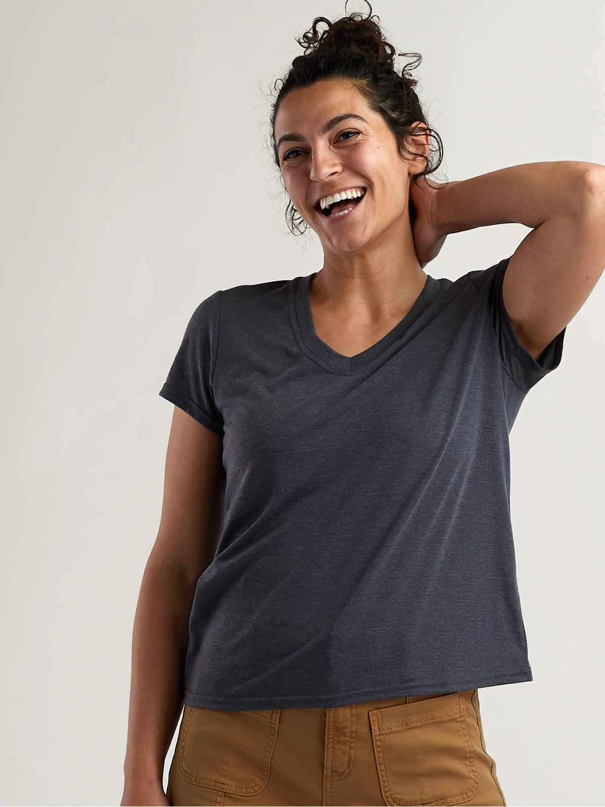 Fast Forward V Neck Tee