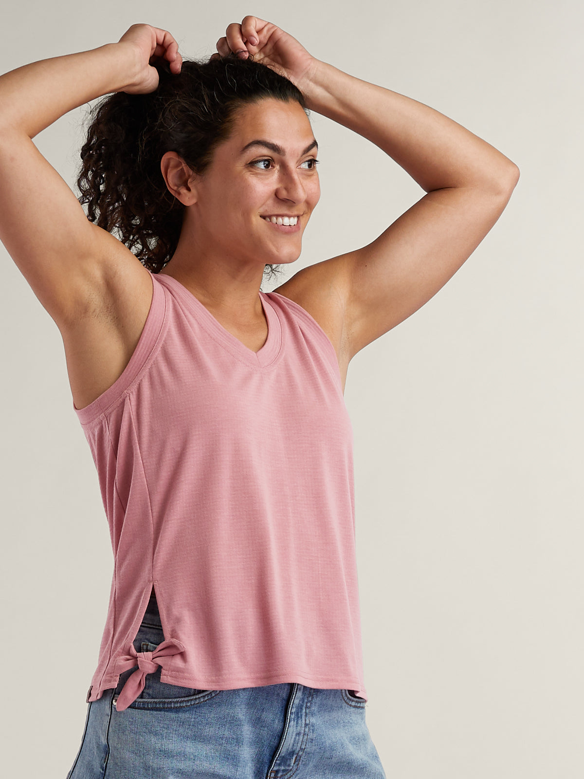 Fast Forward V Neck Tank Top