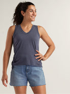 Fast Forward V Neck Tank Top
