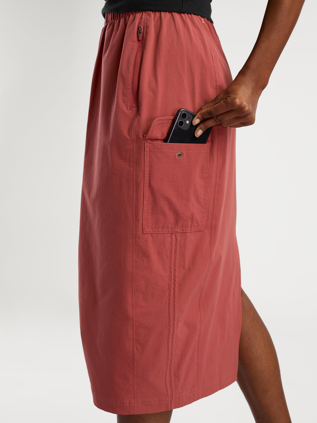 Limitless Cargo Midi Skirt