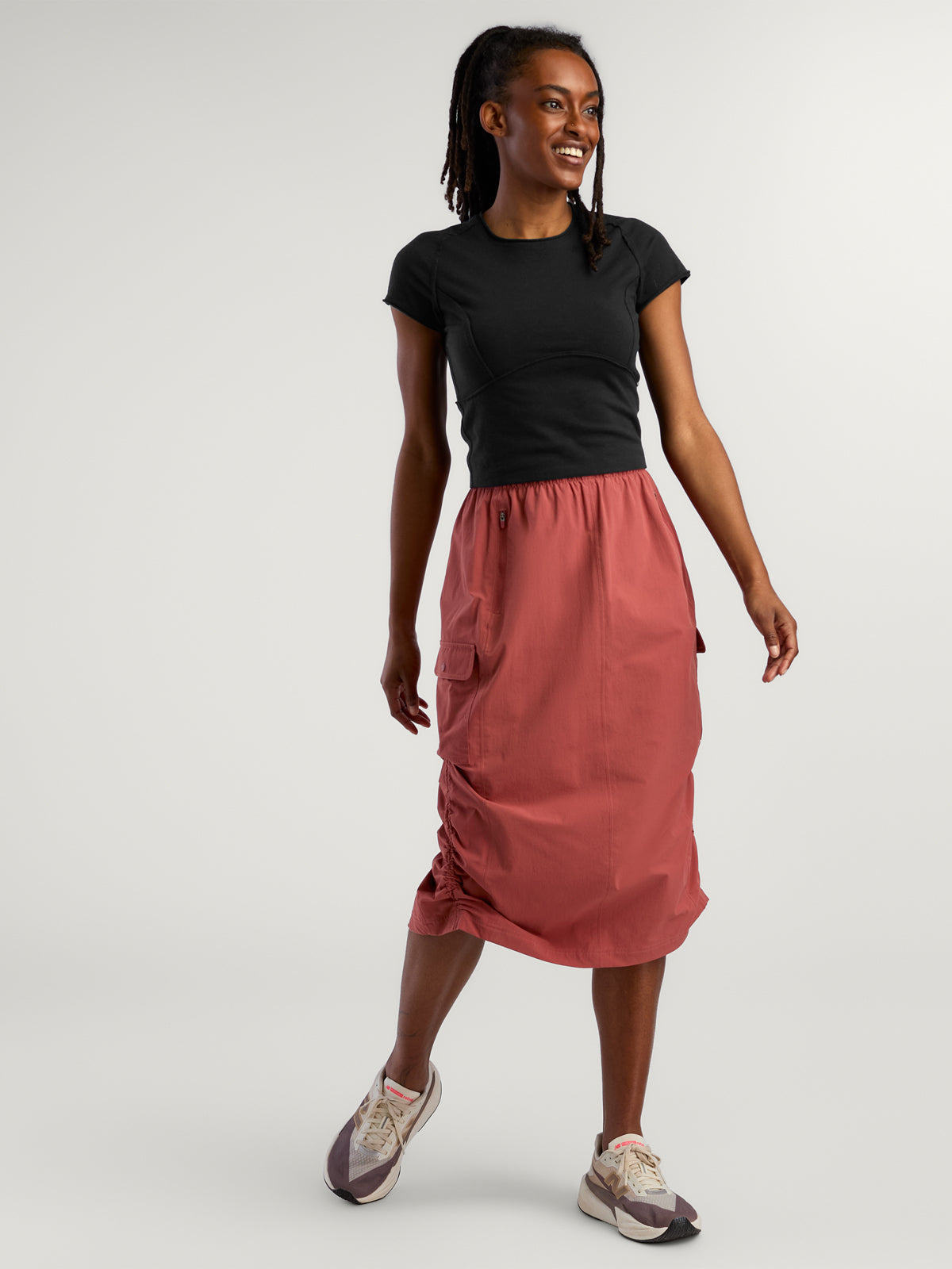 Limitless Cargo Midi Skirt