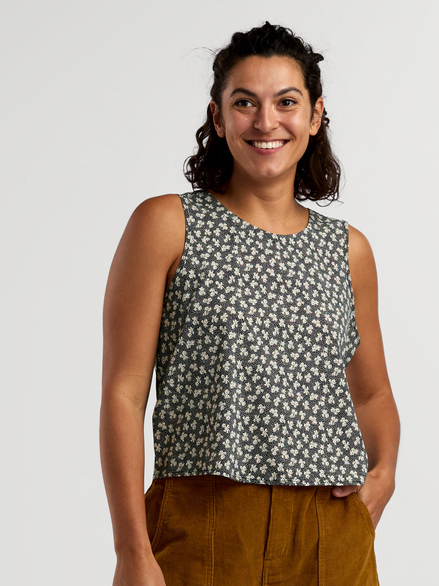 Crusher Button Back Tank